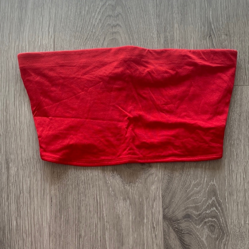 Divided Tube Crop Top